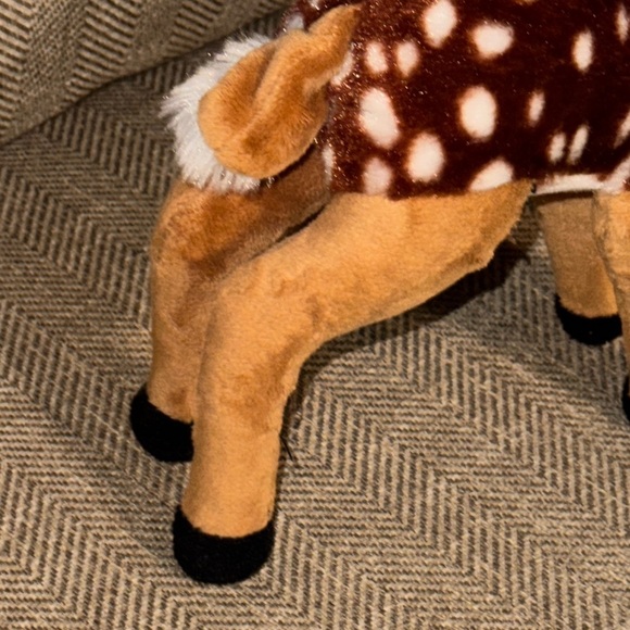 Wild Republic Plush Fawn Deer Stuffed Toy Animal Brown and White - Picture 6 of 15